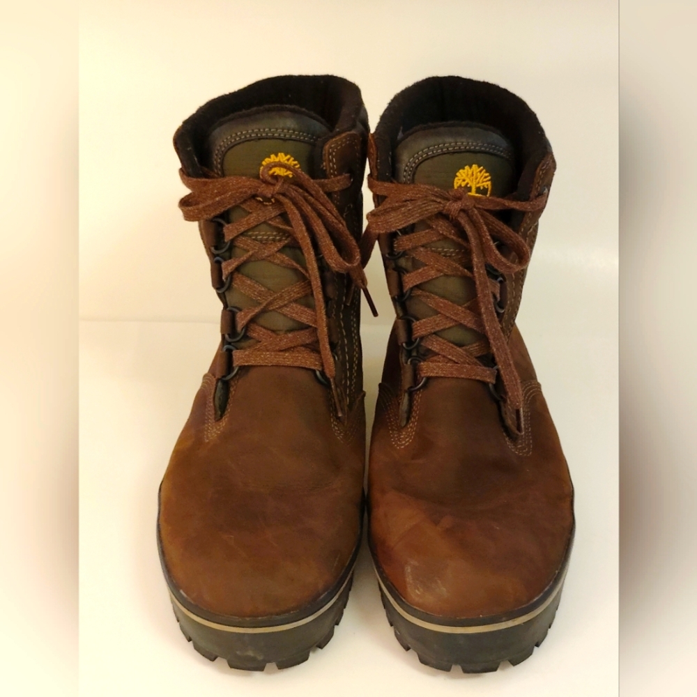 Timberland Men's Brown Leather Boots